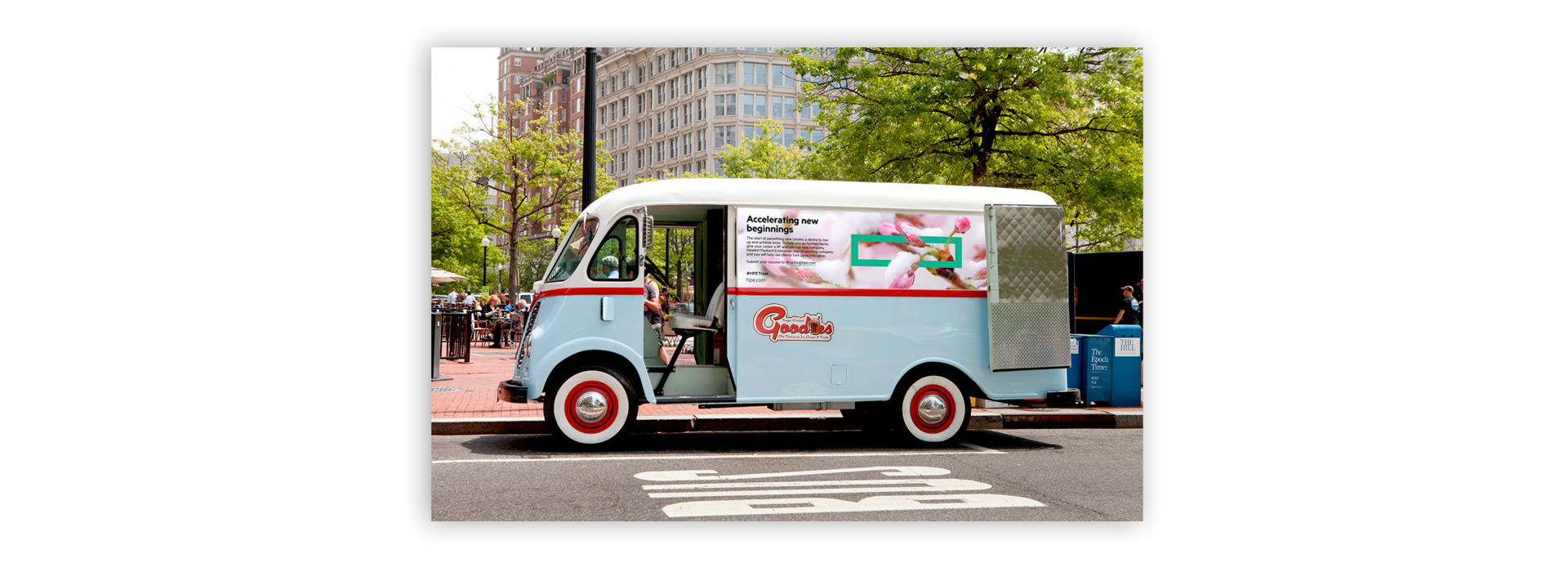 HPE Goodie Truck Banner